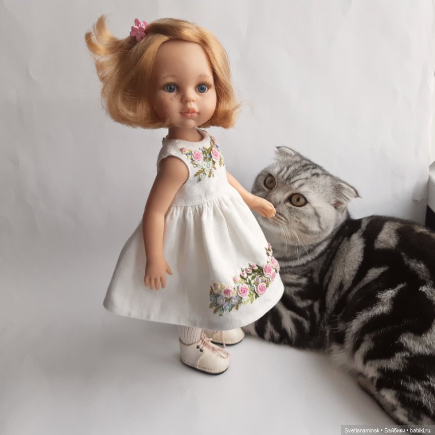 Цветы на снегу — Одежда и обувь для кукол своими руками: фото (фото 2)