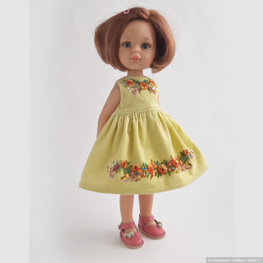 Цветы на снегу — Одежда и обувь для кукол своими руками: фото (фото 6)