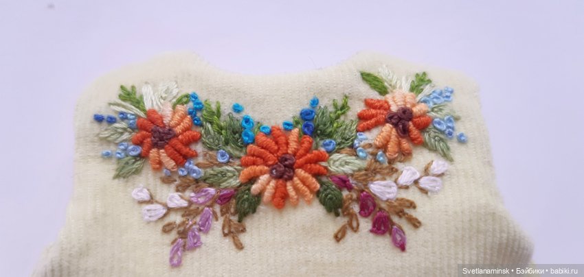 Цветы на снегу — Одежда и обувь для кукол своими руками: фото (фото 9)