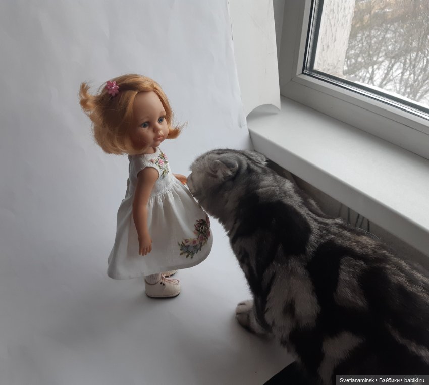 Цветы на снегу — Одежда и обувь для кукол своими руками: фото