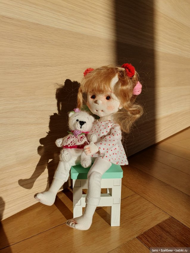 Муся-Маруся и стул — Домашние фото авторских кукол: личные коллекции