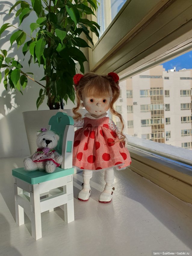 Муся-Маруся и стул — Домашние фото авторских кукол: личные коллекции (фото 2)
