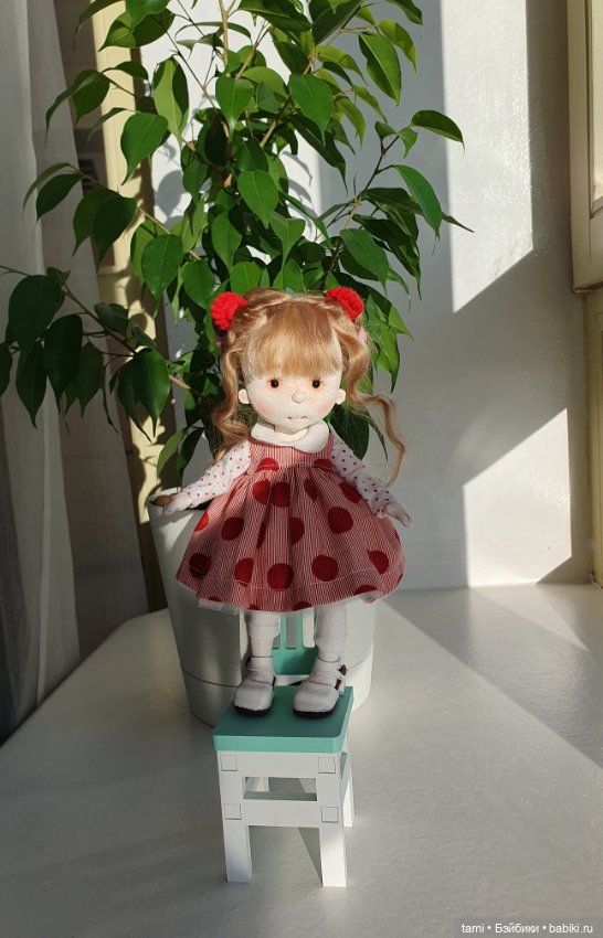 Муся-Маруся и стул — Домашние фото авторских кукол: личные коллекции (фото 3)