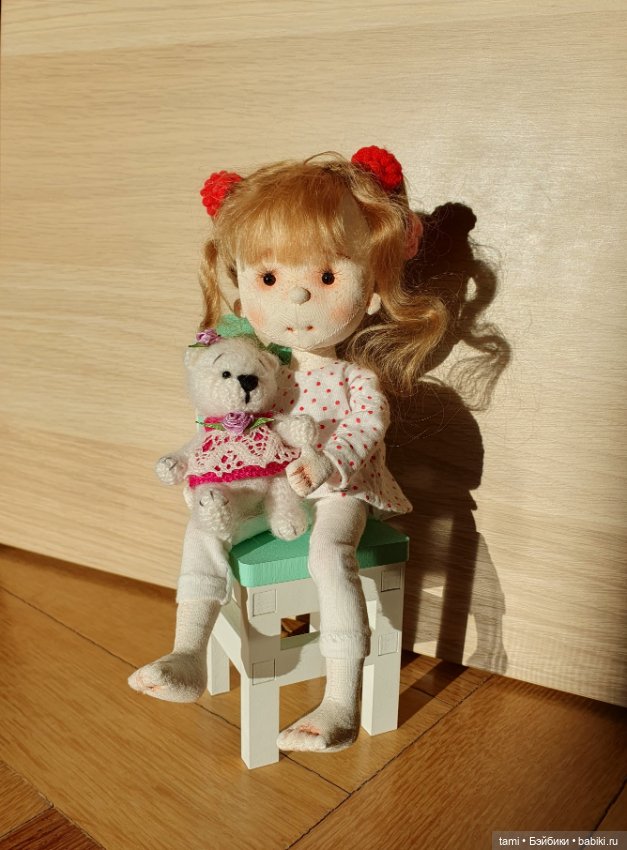 Муся-Маруся и стул — Домашние фото авторских кукол: личные коллекции