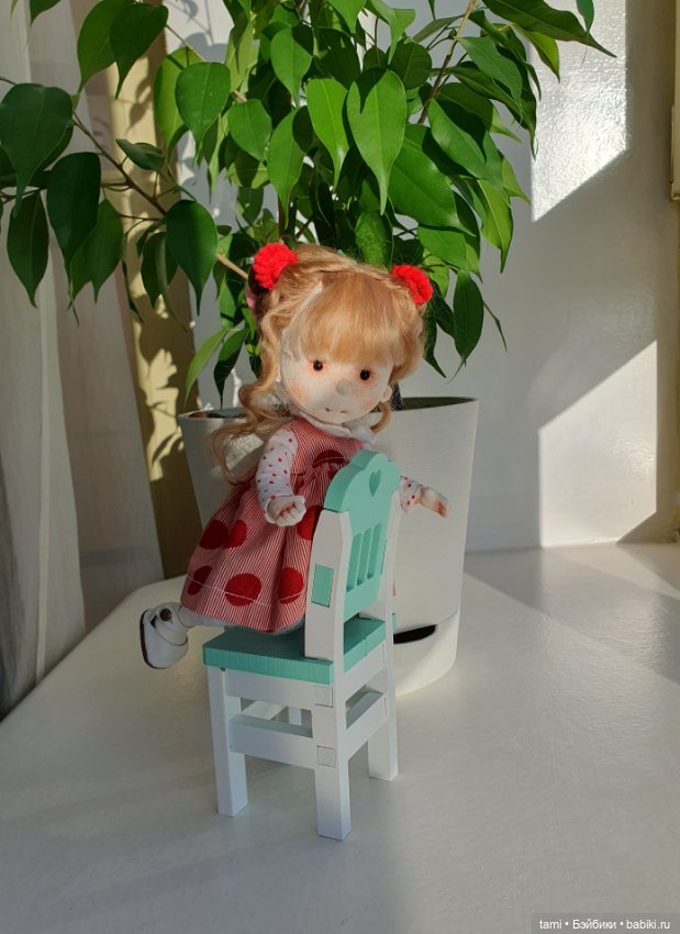 Муся-Маруся и стул — Домашние фото авторских кукол: личные коллекции (фото 4)