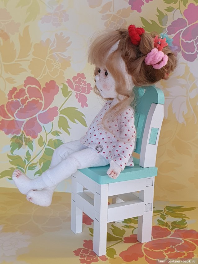 Муся-Маруся и стул — Домашние фото авторских кукол: личные коллекции