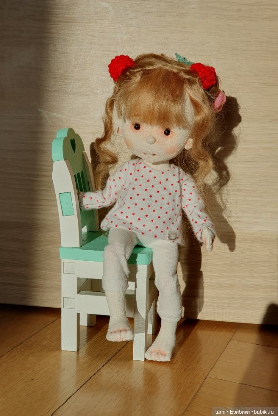 Муся-Маруся и стул — Домашние фото авторских кукол: личные коллекции