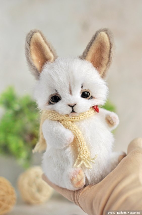 Новогодние тедди друзья лисенок и зайчонок 🦊🐰🎄❄️💫 (фото 4)