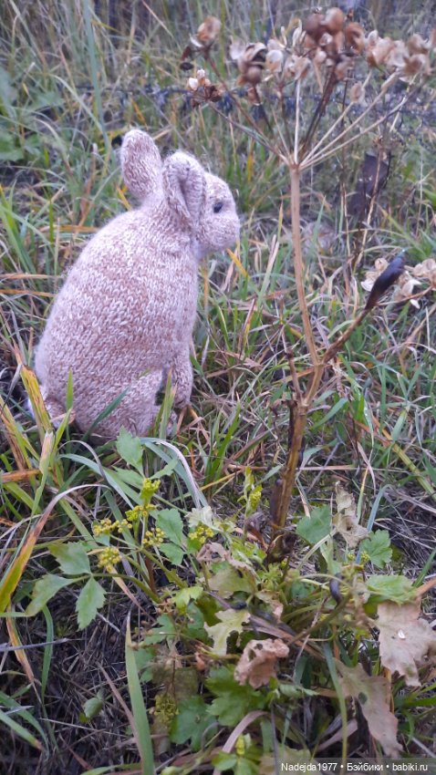Символ 2023 года.Этот кролик связан по японской выкройке (фото 3)