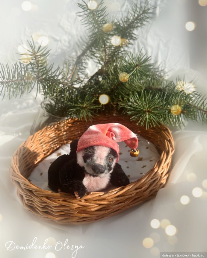 Малыш барсук — Авторские мишки Тедди и друзья: фото