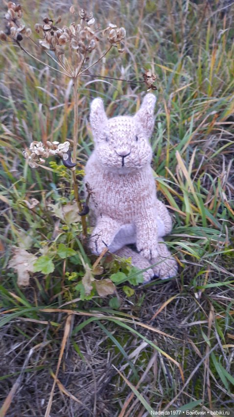 Символ 2023 года.Этот кролик связан по японской выкройке (фото 9)