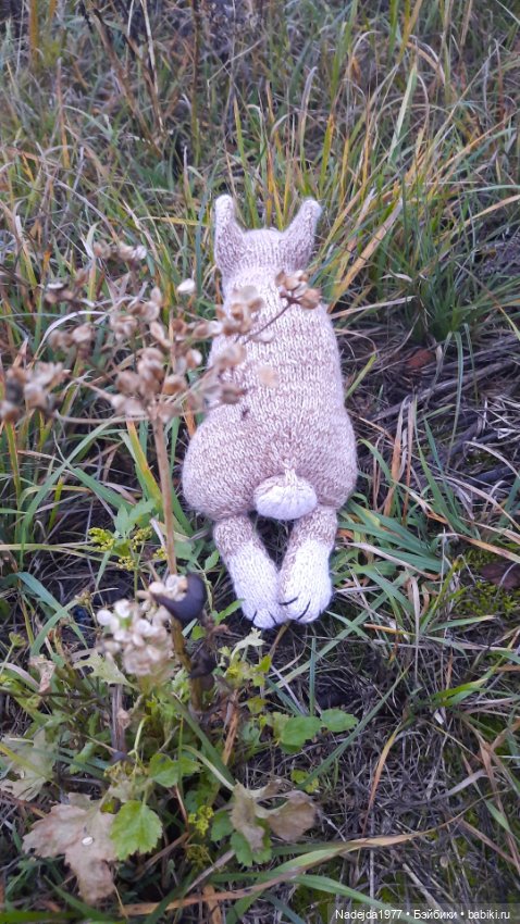 Символ 2023 года.Этот кролик связан по японской выкройке (фото 6)