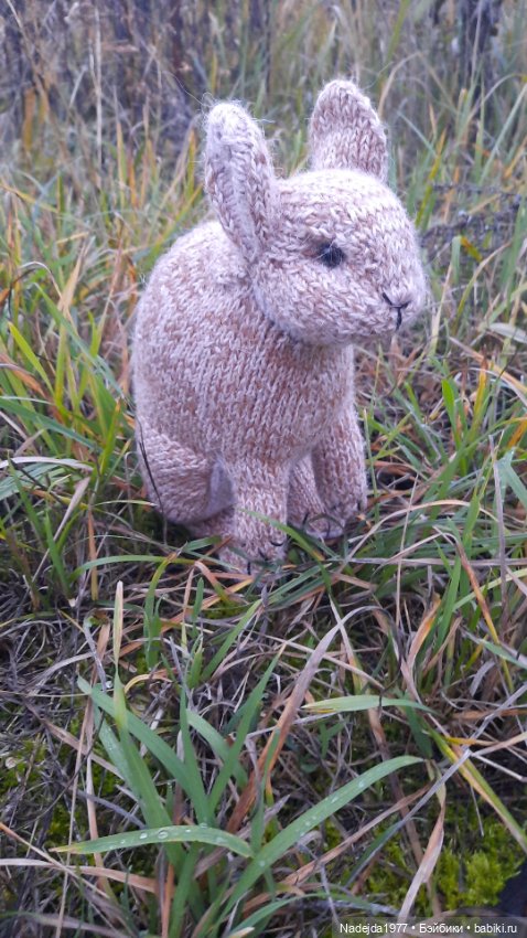 Символ 2023 года.Этот кролик связан по японской выкройке (фото 5)