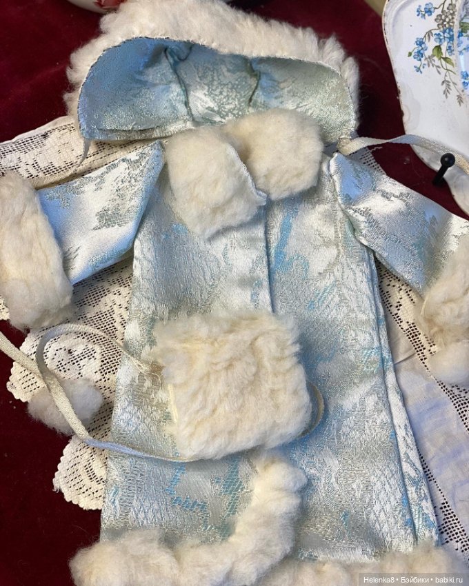 Костюм Снегурочки — Винтажные куклы ГДР (Немки): Бигги (фото 7)