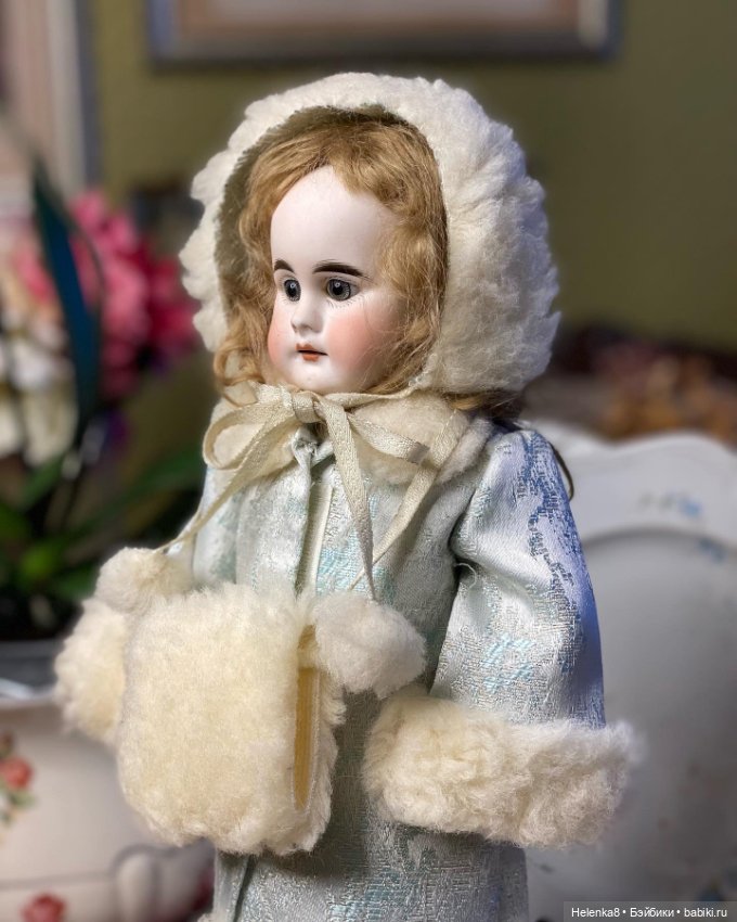 Костюм Снегурочки — Винтажные куклы ГДР (Немки): Бигги (фото 6)