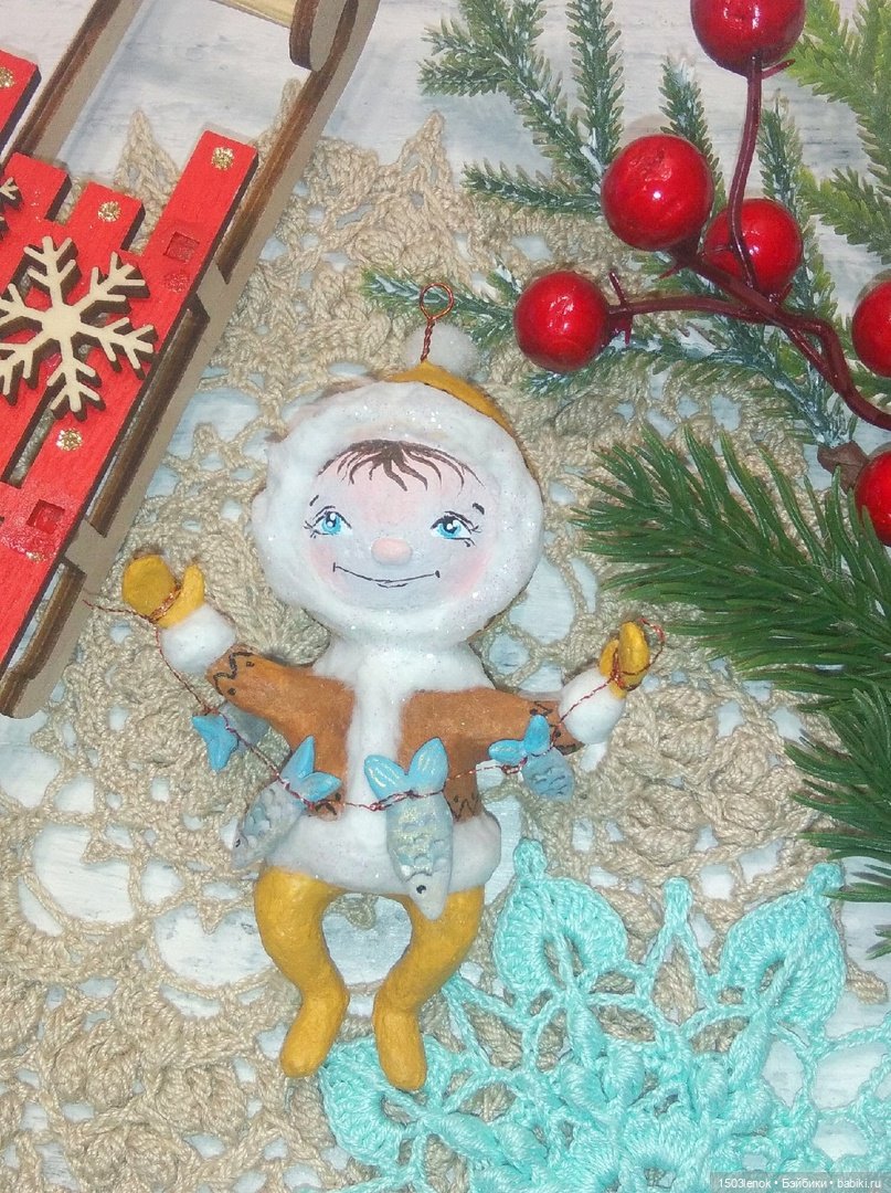 Крошки на ладошке — Лепка авторских игрушек и папье (фото 2)