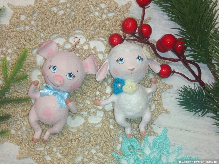 Крошки на ладошке 2 — Лепка авторских игрушек и папье (фото 4)