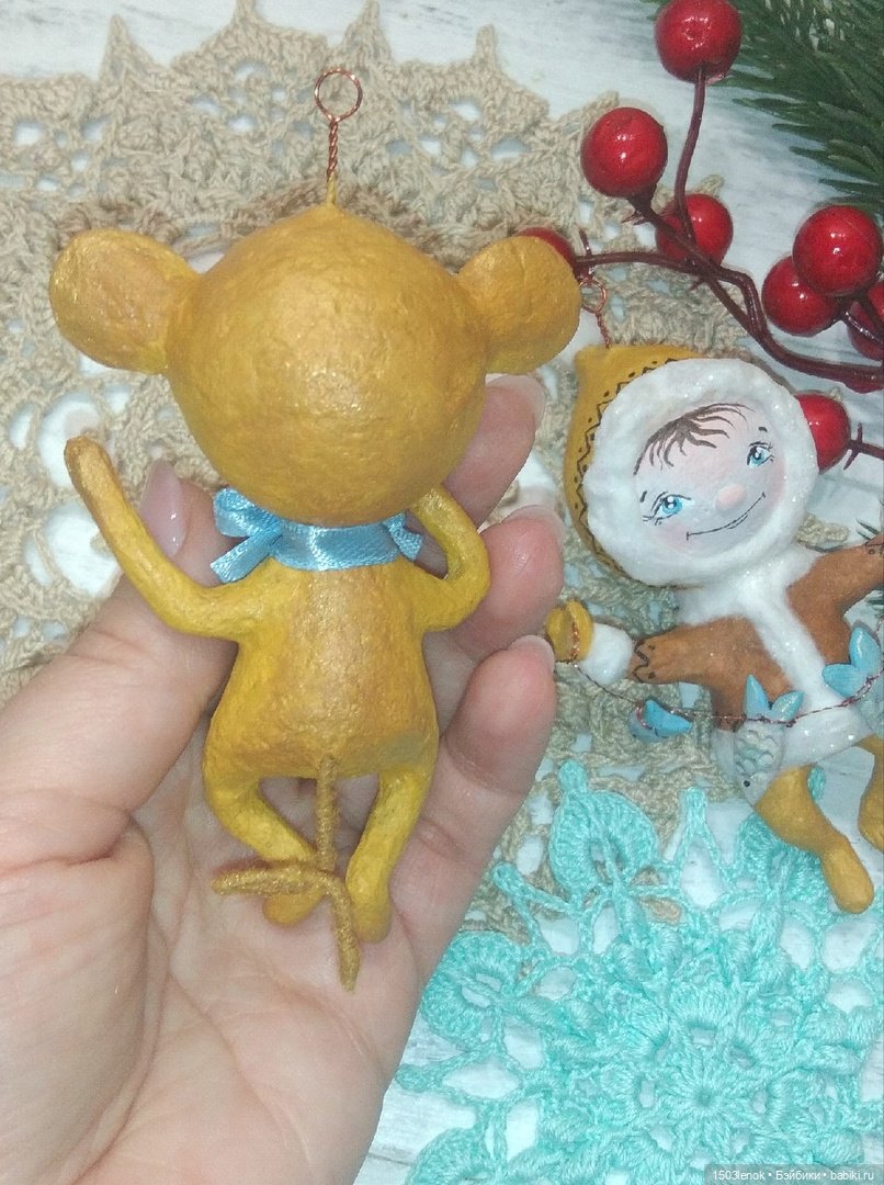 Крошки на ладошке 2 — Лепка авторских игрушек и папье