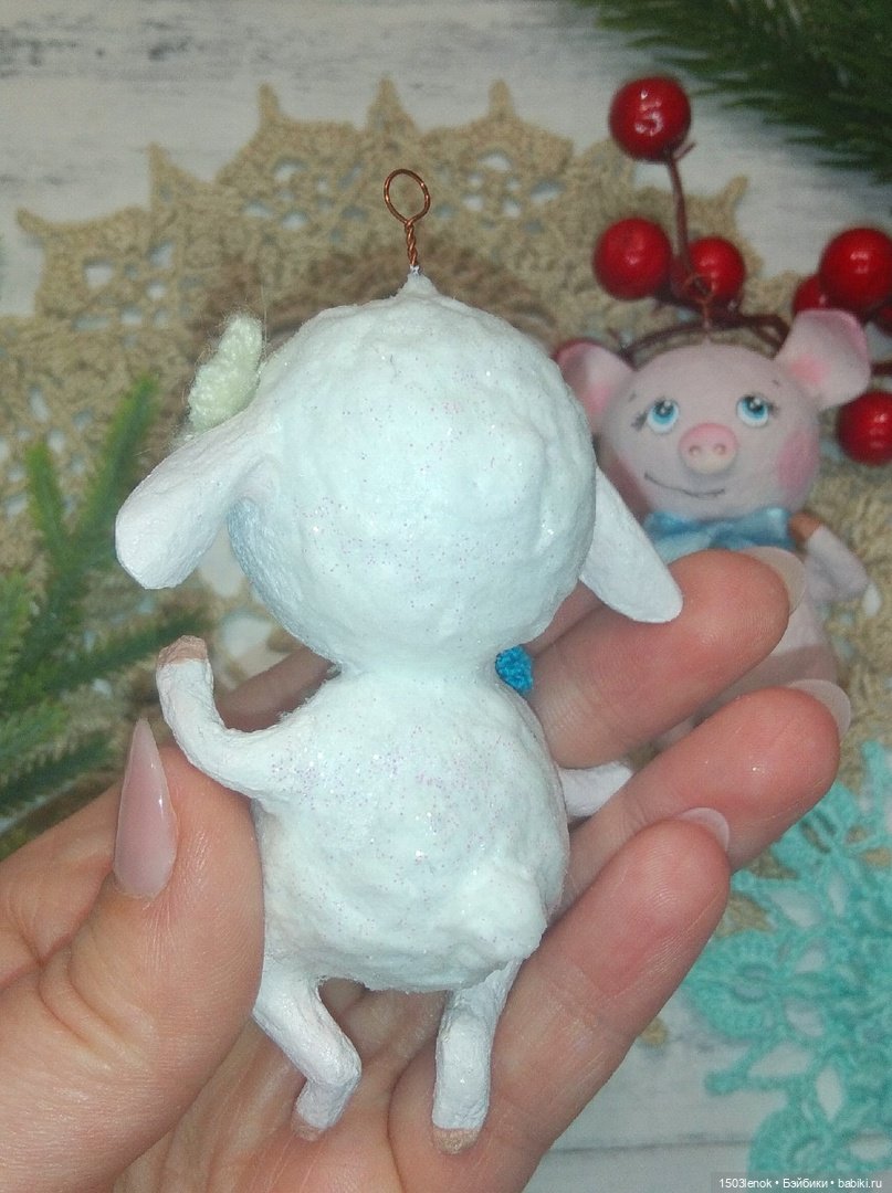 Крошки на ладошке 2 — Лепка авторских игрушек и папье (фото 7)