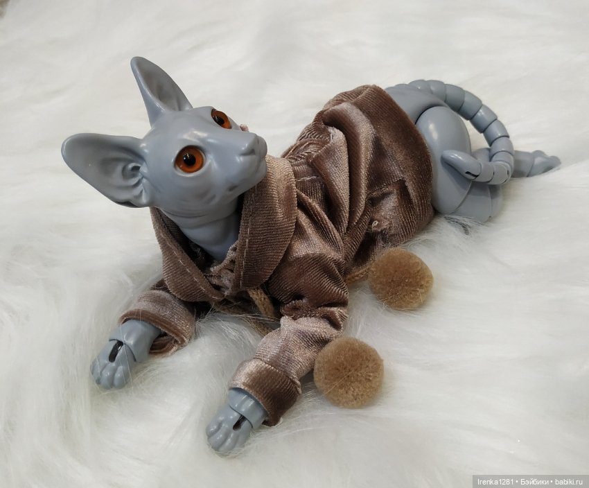 Первый шарнирный кот сфинкс. Часть 2