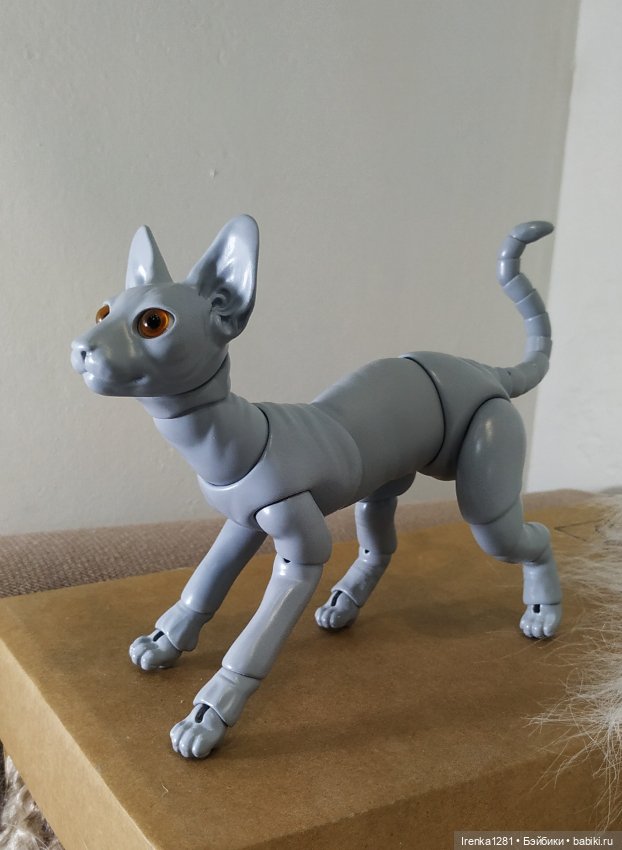 Первый шарнирный кот сфинкс. Часть 2