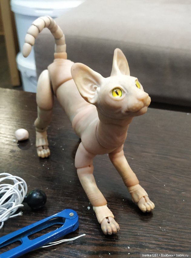 Первый шарнирный кот сфинкс. Часть 2 (фото 2)