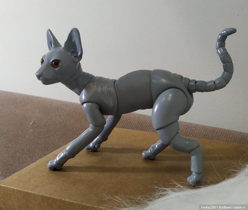 Первый шарнирный кот сфинкс. Часть 2