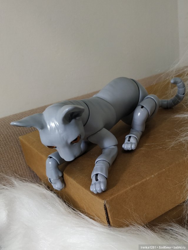 Первый шарнирный кот сфинкс. Часть 2