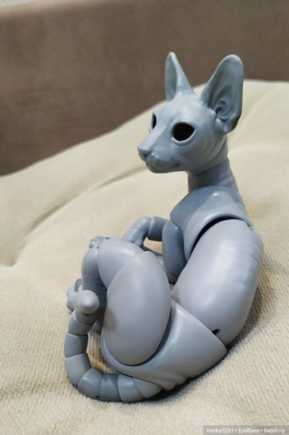 Первый шарнирный кот сфинкс. Часть 2