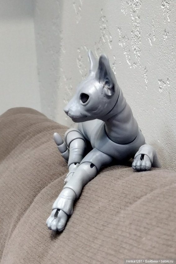 Первый шарнирный кот сфинкс. Часть 2