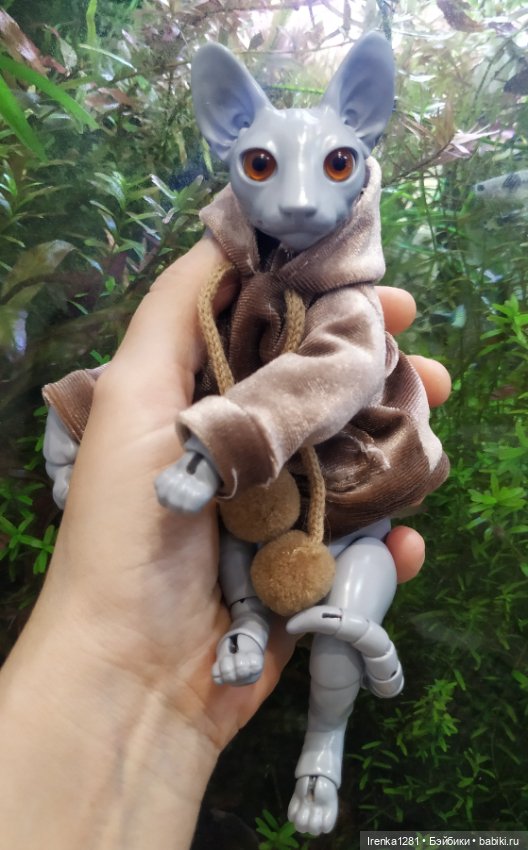 Первый шарнирный кот сфинкс. Часть 2