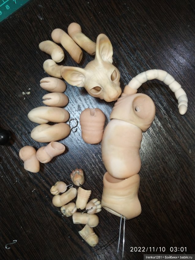 Первый шарнирный кот сфинкс. Часть 2 (фото 3)