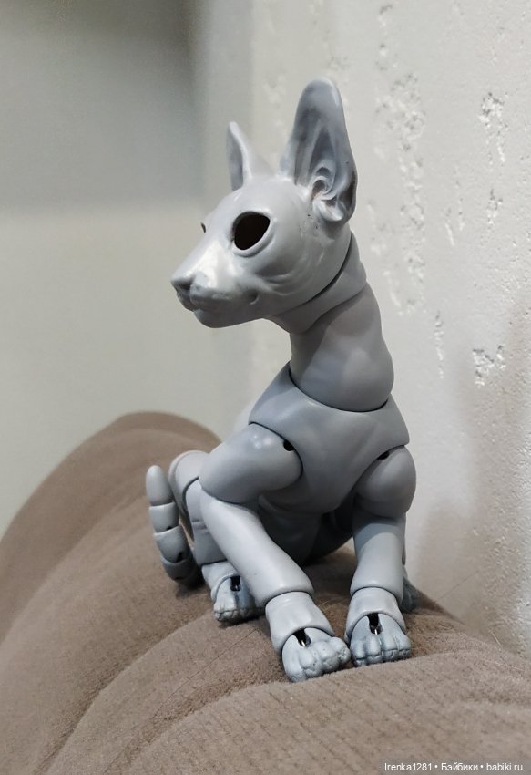 Первый шарнирный кот сфинкс. Часть 2