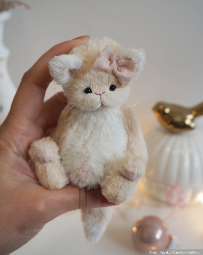 Кошечка Эмми 💗 — Авторские мишки Тедди и друзья: фото