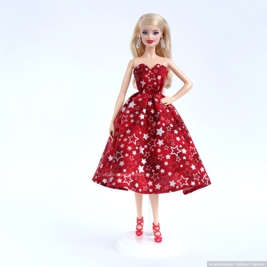 Наряжаемся к Новому году — Одежда и обувь для кукол своими руками: фото (фото 2)