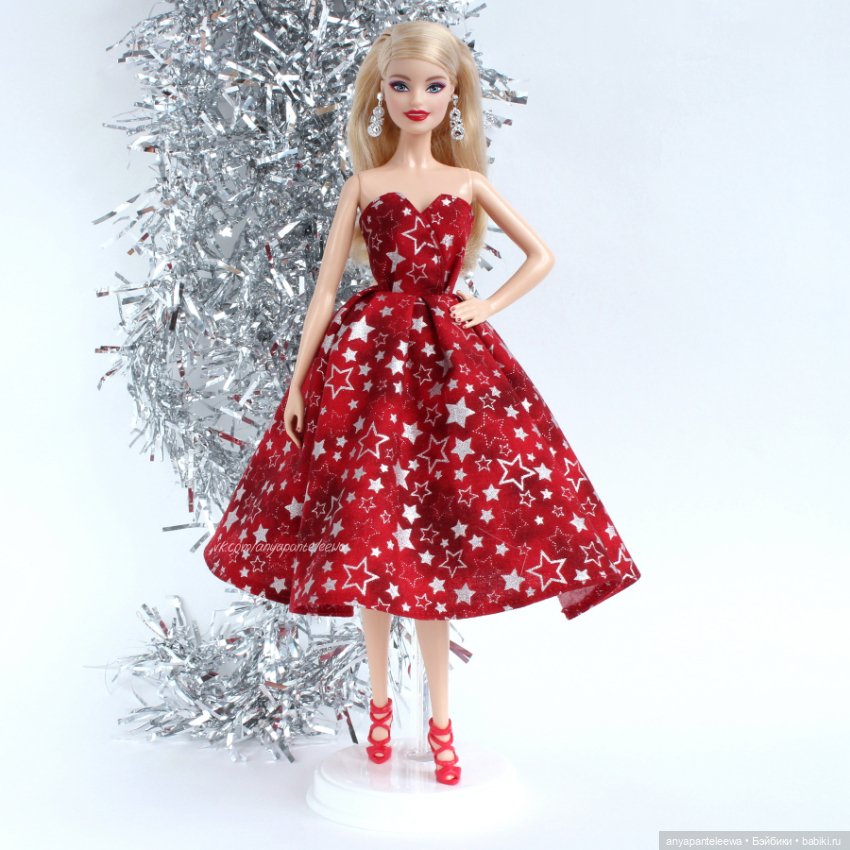 Наряжаемся к Новому году — Одежда и обувь для кукол своими руками: фото (фото 7)
