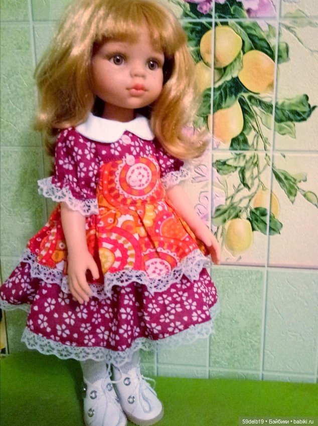 Мандарины — Куклы Paola Reina (Паола Рейна): новинки (фото 10)