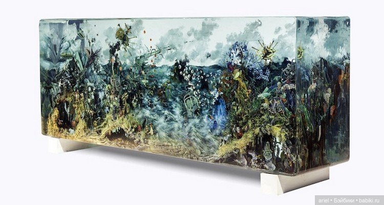 Трёхмерные коллажи Дастина Йеллина (Dustin Yellin) (фото 2)