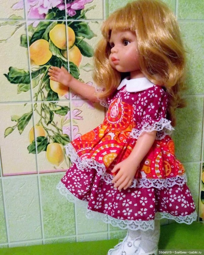 Мандарины — Куклы Paola Reina (Паола Рейна): новинки (фото 9)