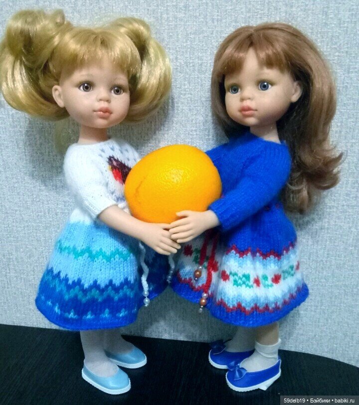Мандарины — Куклы Paola Reina (Паола Рейна): новинки (фото 8)