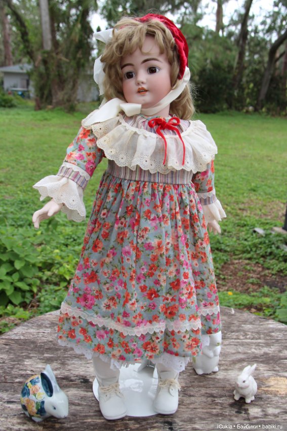 Simon & Halbig 1079-14 1/2 31" нарядили и назвали Машей