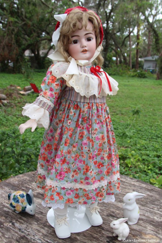 Simon & Halbig 1079-14 1/2 31" нарядили и назвали Машей (фото 6)