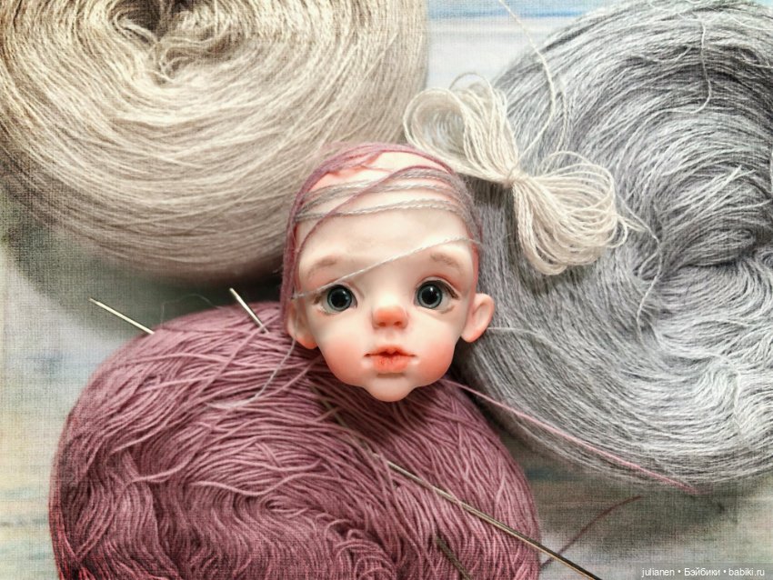 Рождение новой куколки — Авторские шарнирные куклы своими руками: лепка