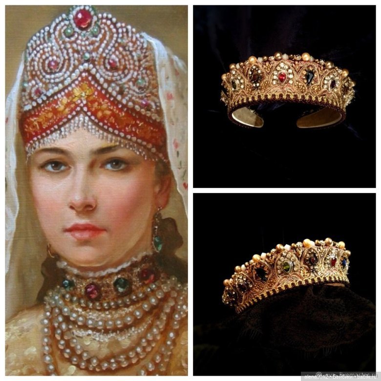 Кокошники из Кокошкино — Авторские украшения и аксессуары для кукол: фото