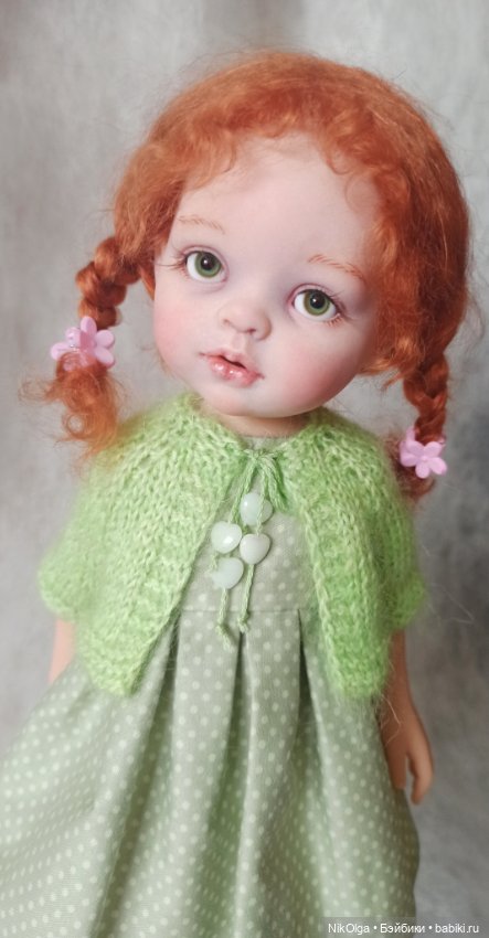 Про кофточку — ООАК Paola Reina (Паола Рейна) и испанских кукол: перерисовка (фото 6)