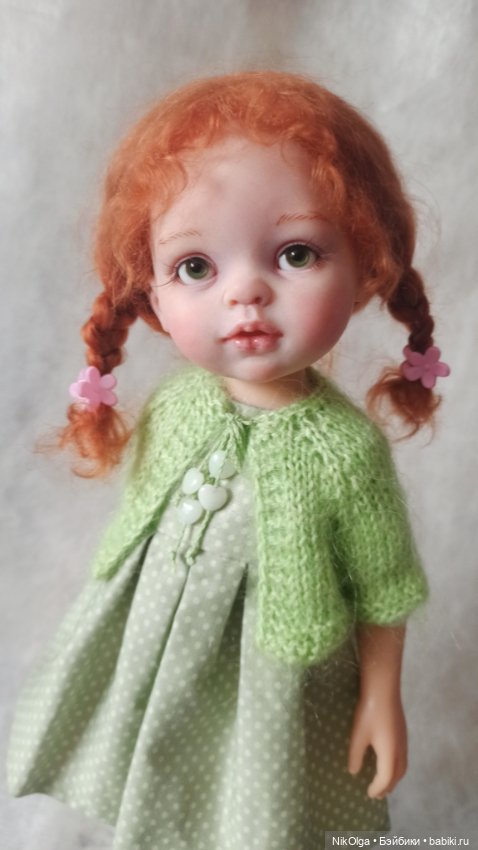 Про кофточку — ООАК Paola Reina (Паола Рейна) и испанских кукол: перерисовка
