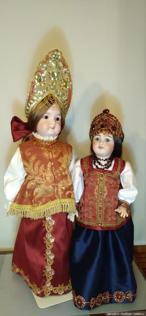 Кокошники из Кокошкино — Авторские украшения и аксессуары для кукол: фото