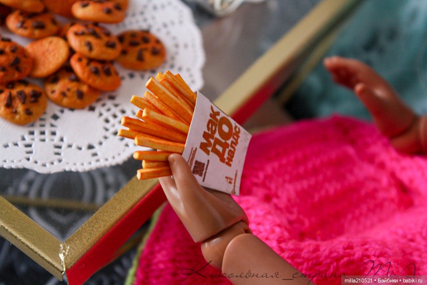 Ура! Каникулы — Кукольная миниатюра своими руками: еда