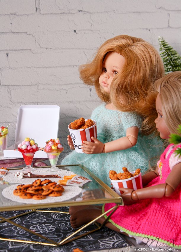 Ура! Каникулы — Кукольная миниатюра своими руками: еда