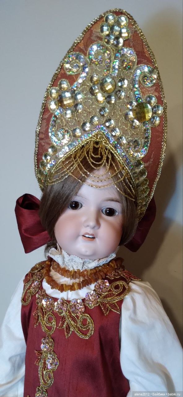 Кокошники из Кокошкино — Авторские украшения и аксессуары для кукол: фото